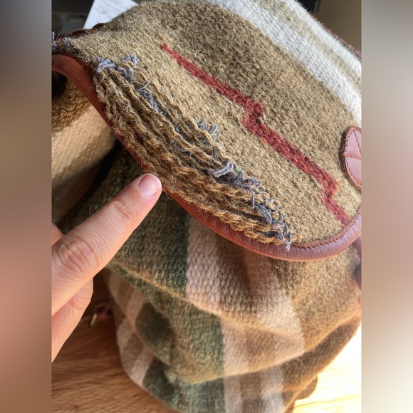 Raj | Vintage Kilim Woven Backpack - Picture 7 of 16